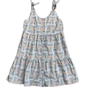 199-Cute Rainbow Print Dress XS. Even the buttons are rainbow print. #ra…